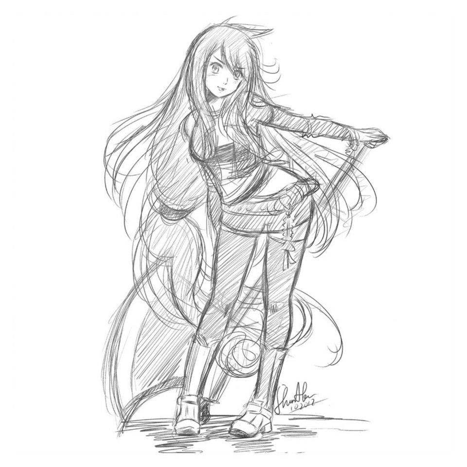 960x960 Gambar Shin Abe Mint Sketch - Mint Sketch