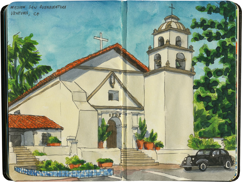 1024x768 Reconnaissance Mission Drawn The Road Again - Mission Sketch