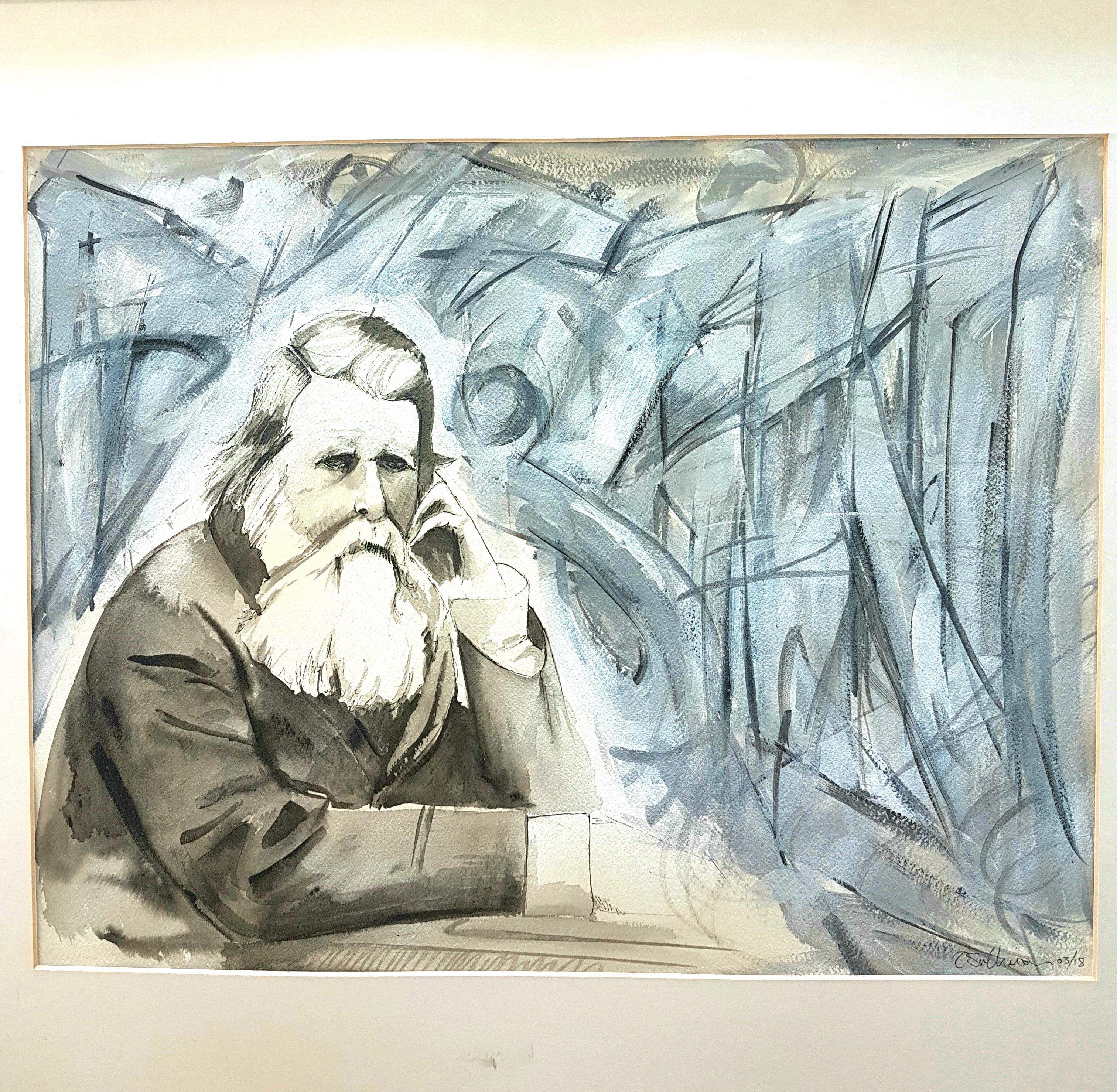 3024x2956 Level 2 Drawing Painting And Mixed Media Wmc Creative Arts - Mixed Media Sketch