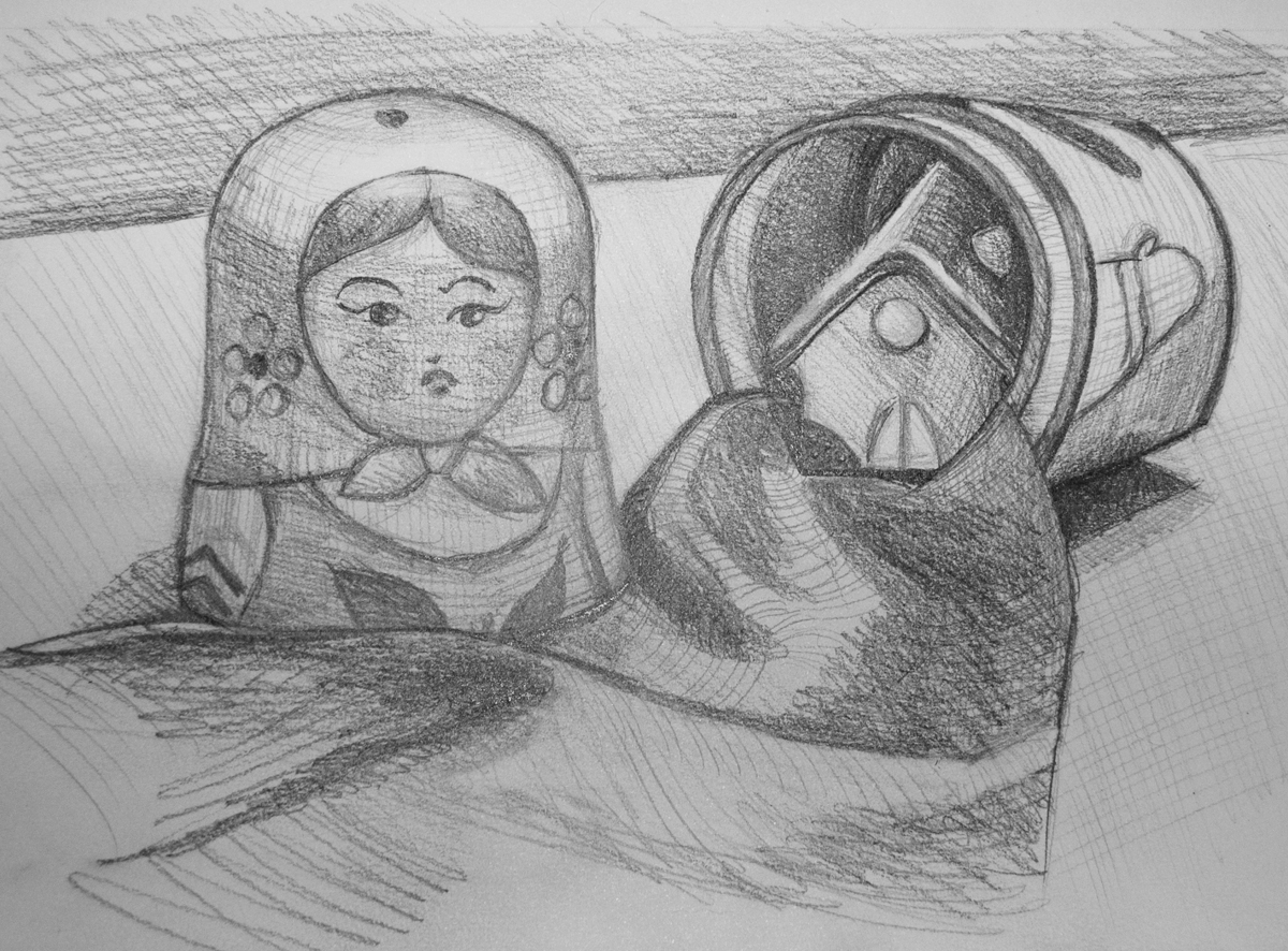 1200x886 Sketch - Mixed Media Sketch