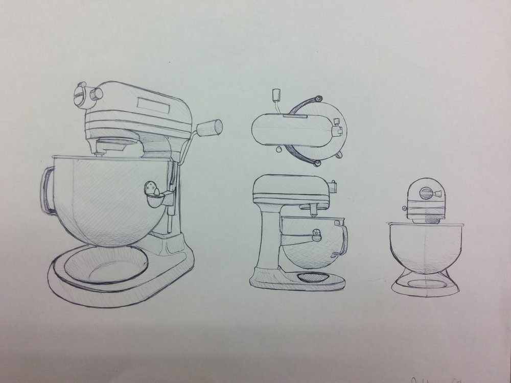 1000x750 Mixer Render Keep The Creative - Mixer Sketch