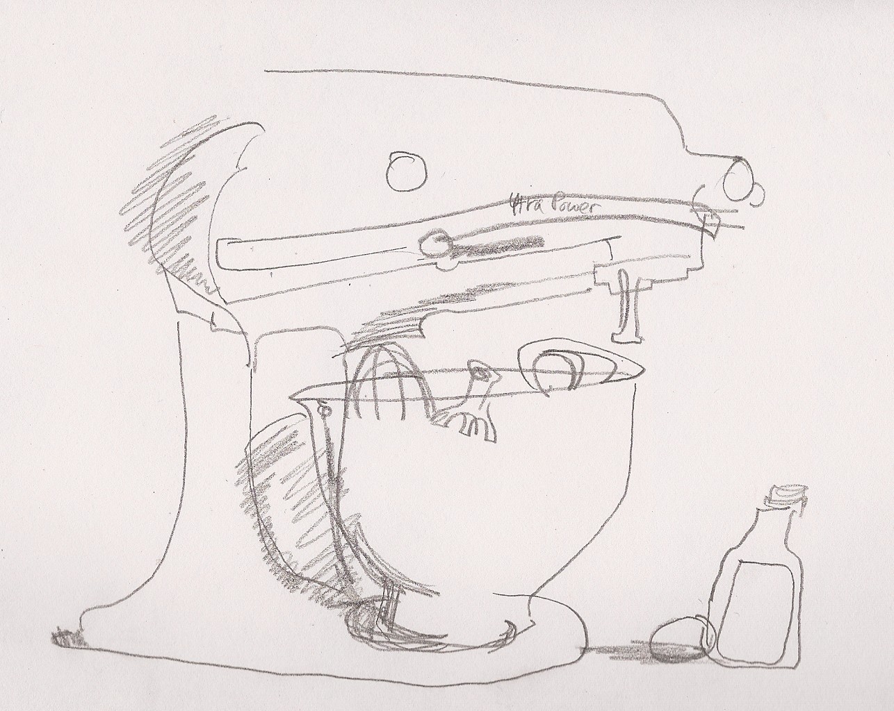 1286x1024 Sketch A Day 2011 October 15, 2011 - Mixer Sketch