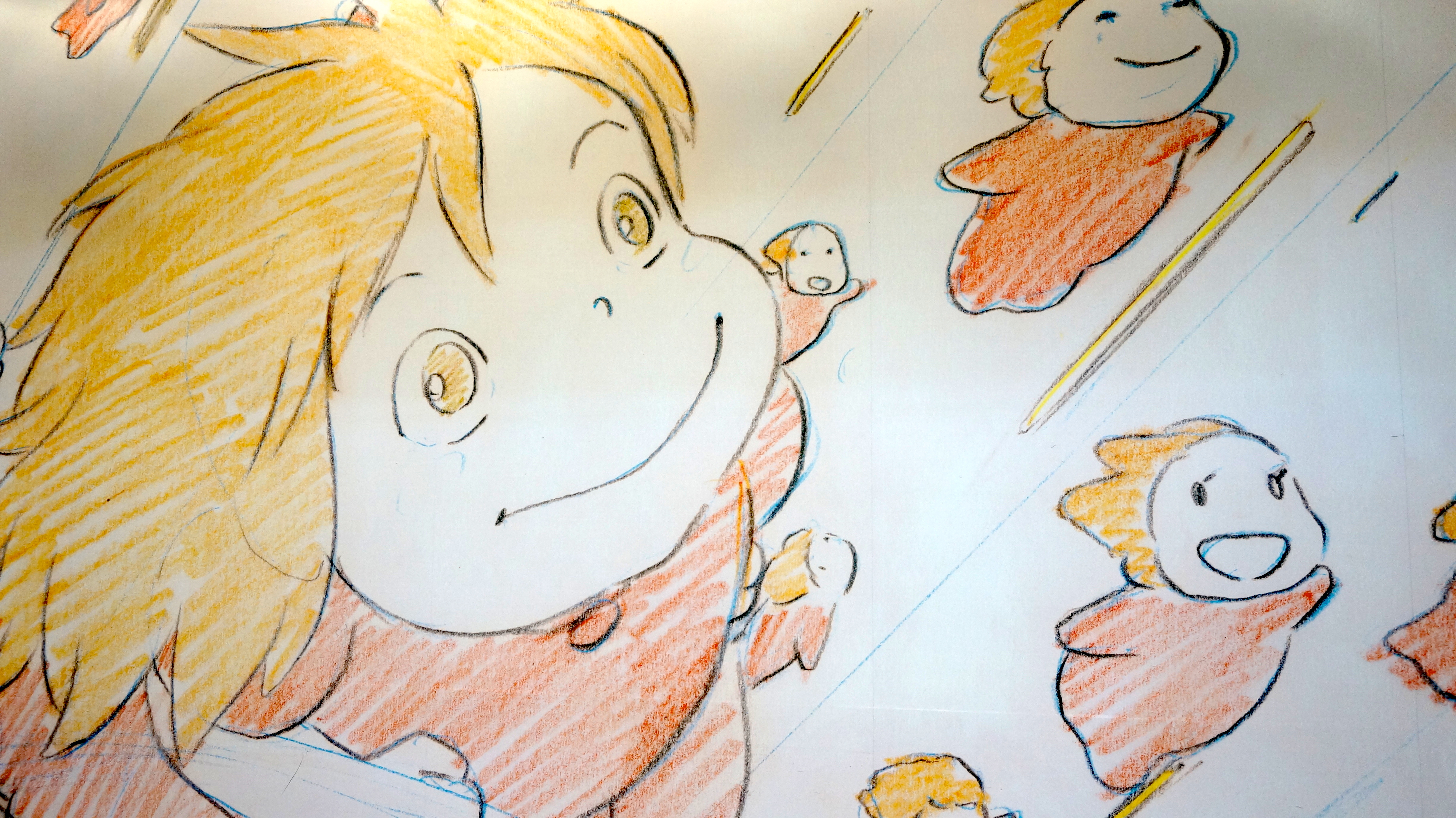 4912x2760 Film Through The Looking Glass - Miyazaki Sketches