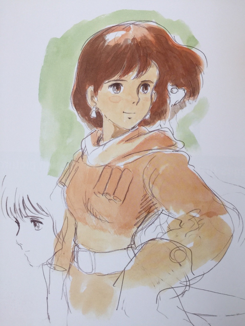 960x1280 Nausicaa Of The Valley Of The Wind Bilder Production Sketches And - Miyazaki Sketches