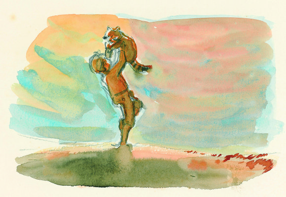 580x399 Never Before Seen Miyazaki Sketches From World Masterpiece Theater - Miyazaki Sketches