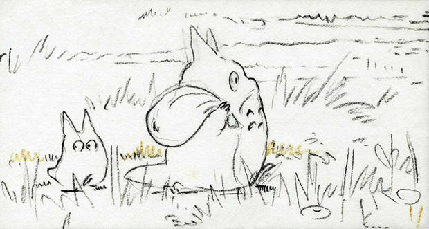 620x331 Spirited Away - Miyazaki Sketches