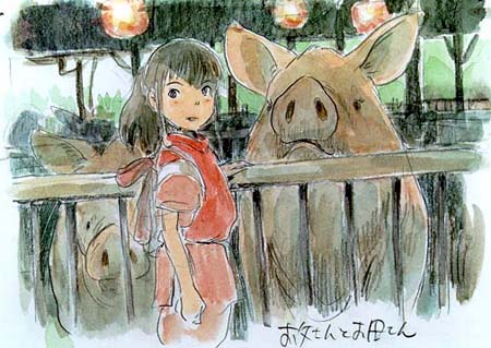 450x319 1st Image From The 2001 Miyazaki Film!!! - Miyazaki Sketches