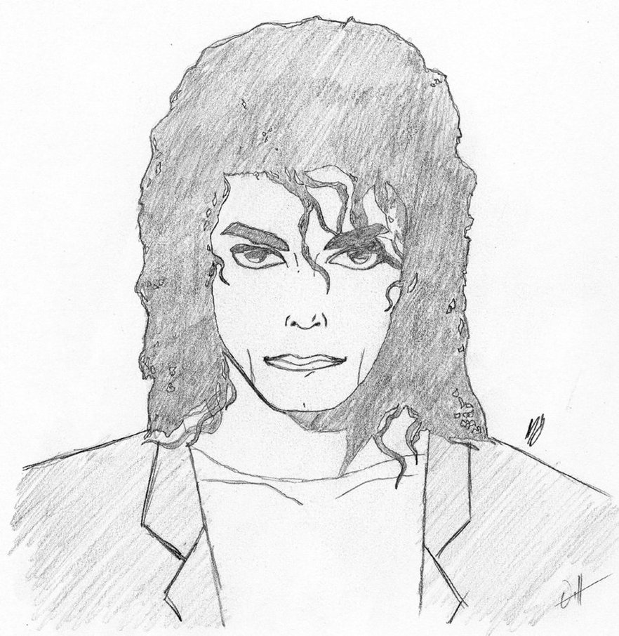 882x906 Mj Sketch By Roadhouse Hunter - Mj Sketch