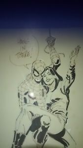 169x300 Original John Romita Sr. Spider Man And Mj Sketch Art Signed! Very - Mj Sketch