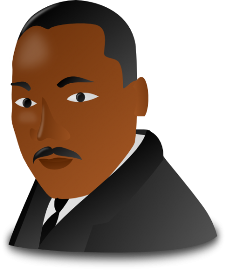 465x555 Martin Luther King Jr Sketch Picture - Mlk Sketch
