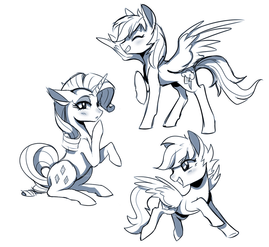 934x856 Mlp Sketches 21062016 By Renciel - Mlp Sketches