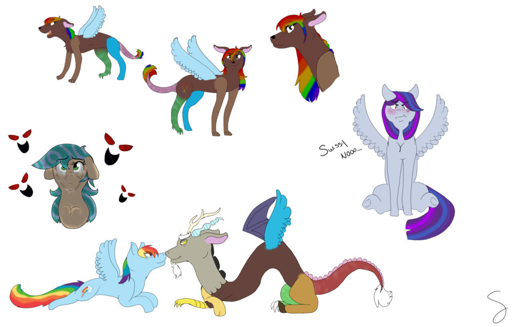 1024x648 Mlpfim Next Gen. Sketches 2old By Thesoaringsky - Mlp Sketches