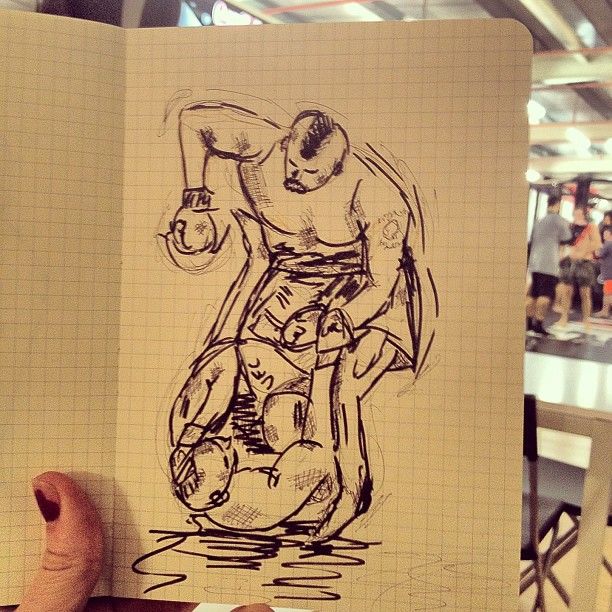 612x612 Mma Sketch My Art Mma And Sketches - Mma Sketch