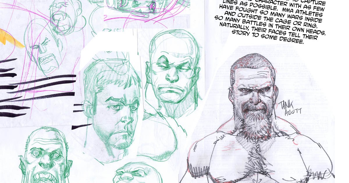 1200x630 Urban Barbarian Mma Sketch Punch! - Mma Sketch