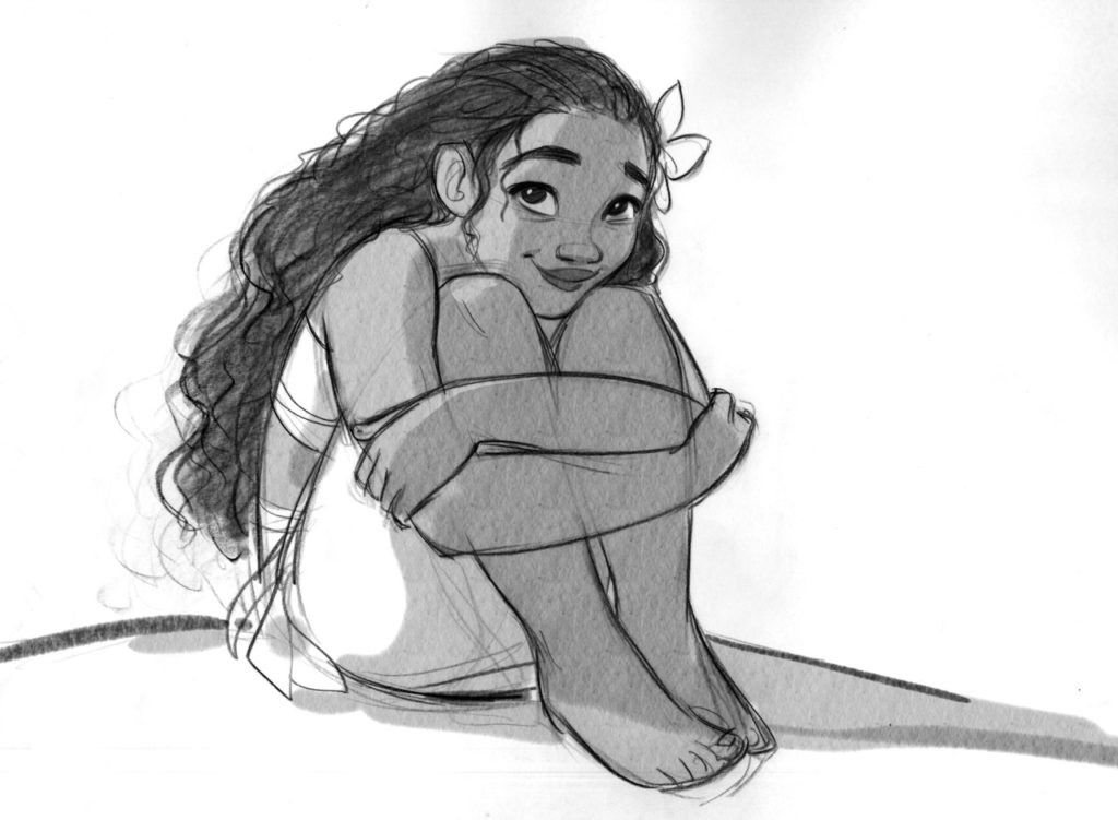 1024x751 Moana Sketch Animation Saigon - Moana Sketch