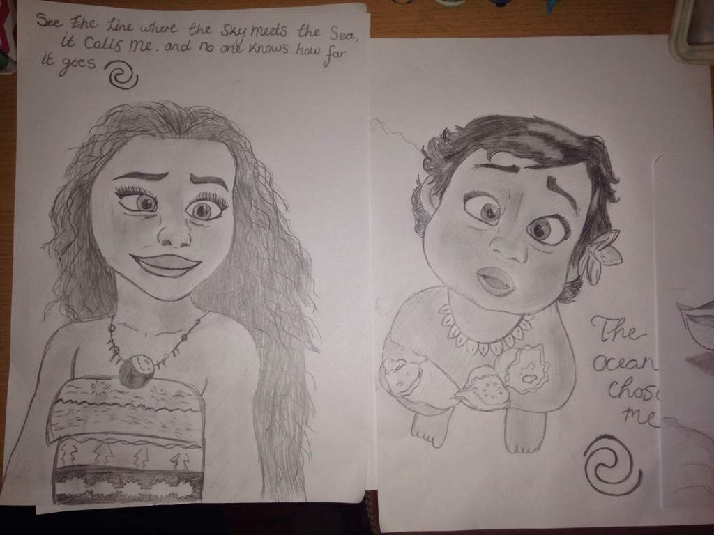 1024x768 Moana Sketches Disney Amino - Moana Sketch