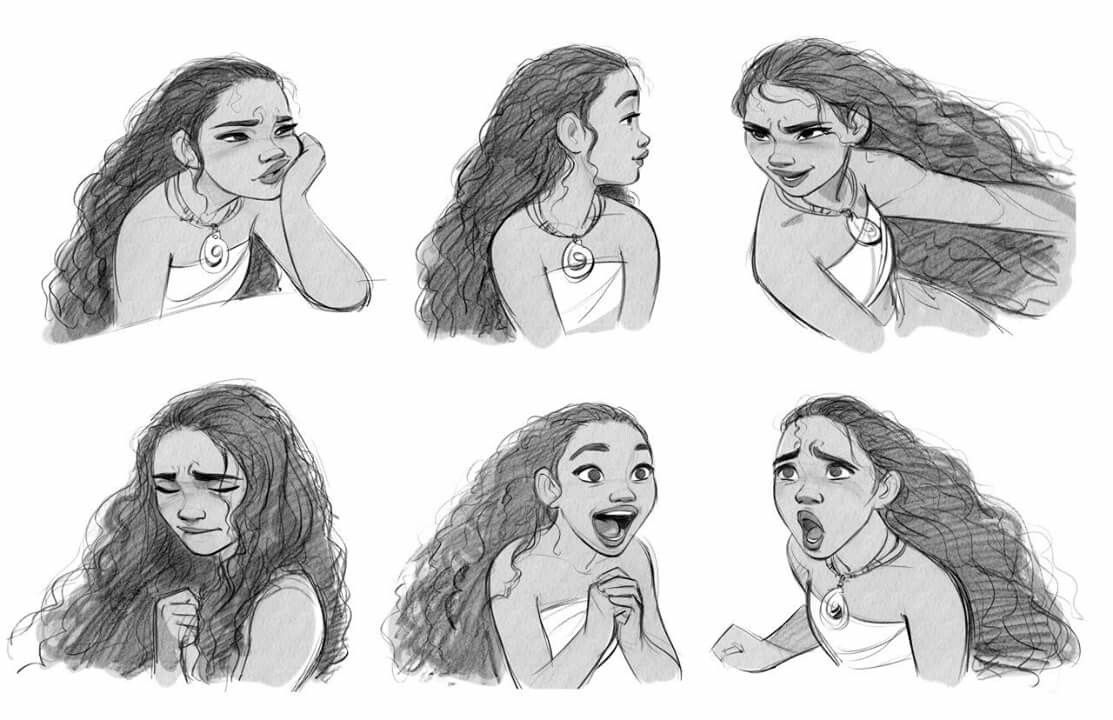 1113x720 Moana. Sketch By Jin Liminality Concept Work - Moana Sketch