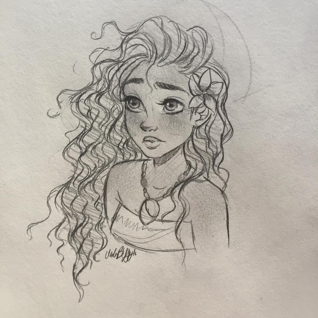 1080x1080 Hope.hokulani Quick Little Moana Sketch Between Commissions. I - Moana Sketch
