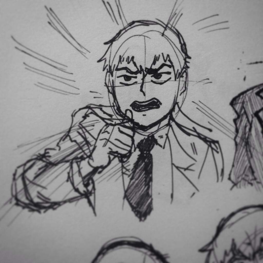 1024x1024 Mob Psycho 100 Sketches Anime Amino - Mob Sketch