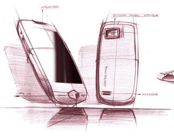 570x446 Mobile Phone Sketch, Mobile Phone Collection, Mobile Phone Drawing - Mobile Phone Sketch