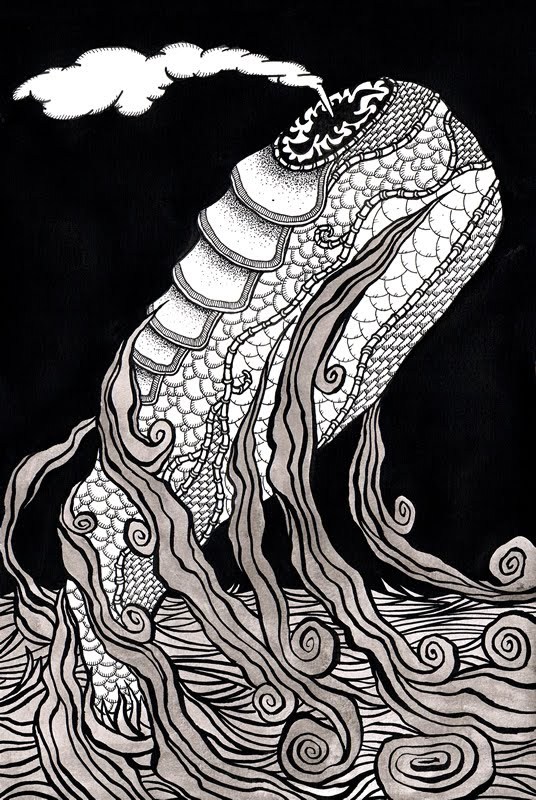536x800 Every - Moby Dick Sketch