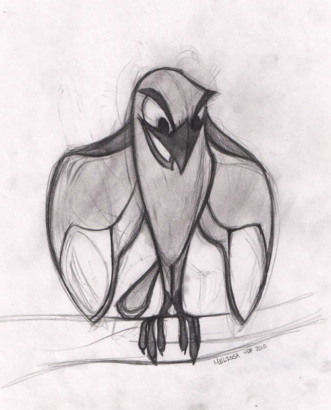 645x800 Mockingbird Sketch By Sketchinthoughts - Mockingbird Sketch