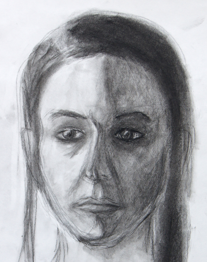 790x1000 Marek Mutch Model Face - Model Face Sketch