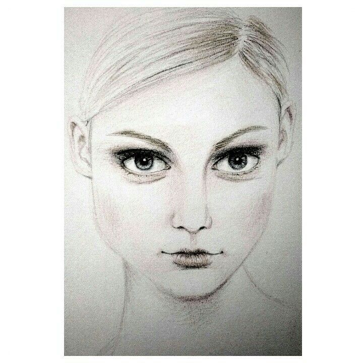 720x720 Viktoriya Sasonkina - Model Face Sketch
