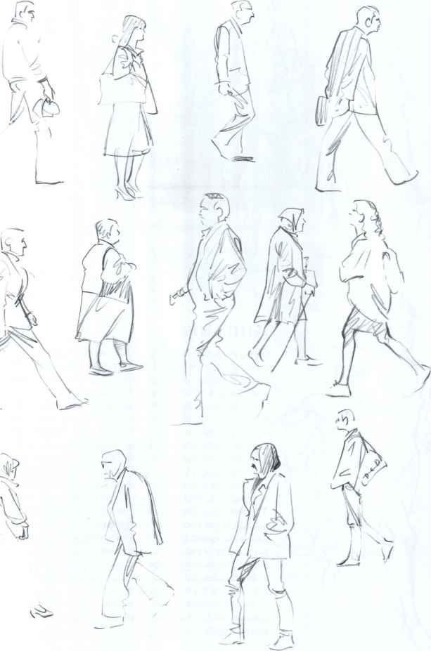 613x927 Figure Drawing Without Model - Model Figure Sketch