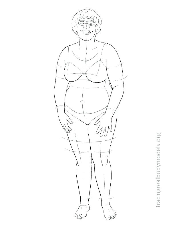 598x792 Dress Sketch Template Fashion Model Classy Women S Ruffle Ribbon - Model Sketch Template