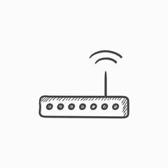 240x240 Modem Photos, Royalty Free Images, Graphics, Vectors Amp Videos - Modem Sketch