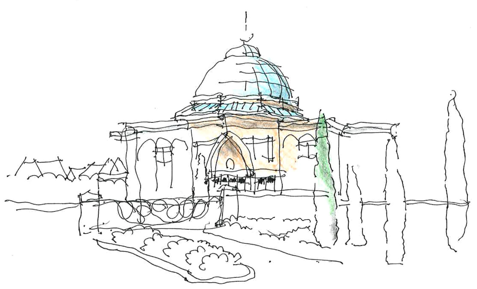 1600x970 Modern Architecture Sketches (Id 54482) - Modern Architecture Sketches