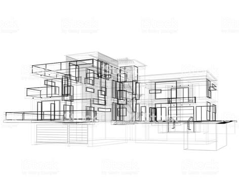 474x355 Modern House Design Sketch Arch Studentcom, Modern House Sketch - Modern House Sketch