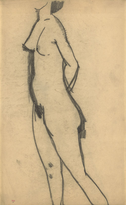 500x810 Modigliani A Unique Artistic Voice - Modigliani Sketches