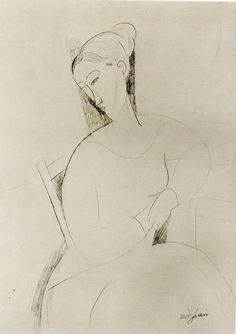 236x334 Modigliani Drawings Authentification Of Amadeo Modigliani - Modigliani Sketches