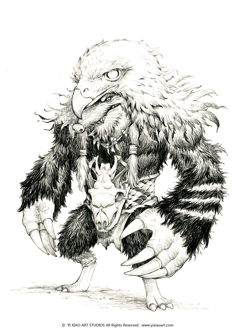 1000x1415 Xiao Yi - Mole Sketch