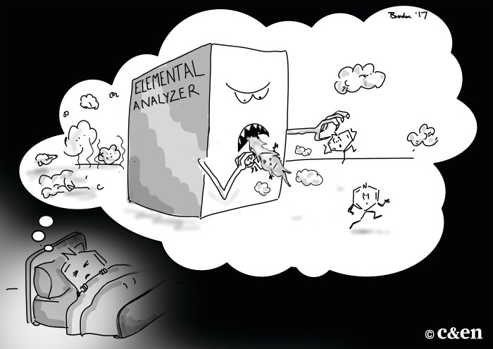 700x495 Sketch Chemistry Molecular Nightmares March 27, 2017 Issue - Molecule Sketch