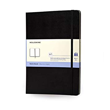 355x355 Moleskine Sketch Book Pocket 9cm X 14cm Black Hard Cover Moleskin - Moleskine Sketch
