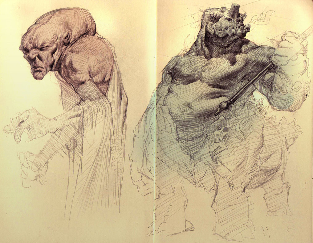 1016x787 Moleskine Sketches By Mikeazevedo - Moleskine Sketch