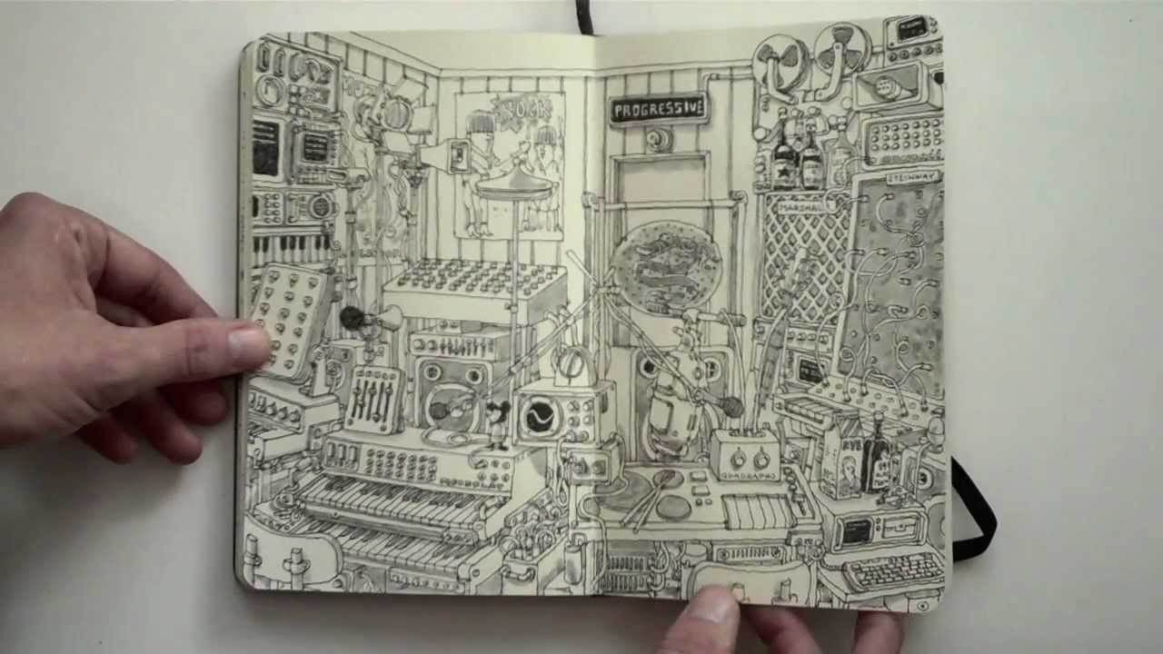 1280x720 Moleskine Sketchbook 18 - Moleskine Sketch