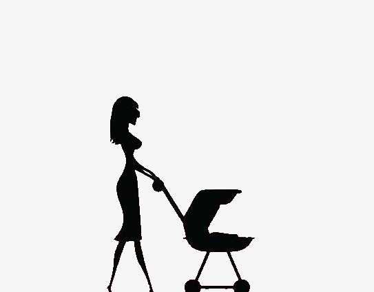 543x424 Mother And Baby Silhouette, Mom, Baby, Sketch Png And Psd File For - Mom And Baby Sketch