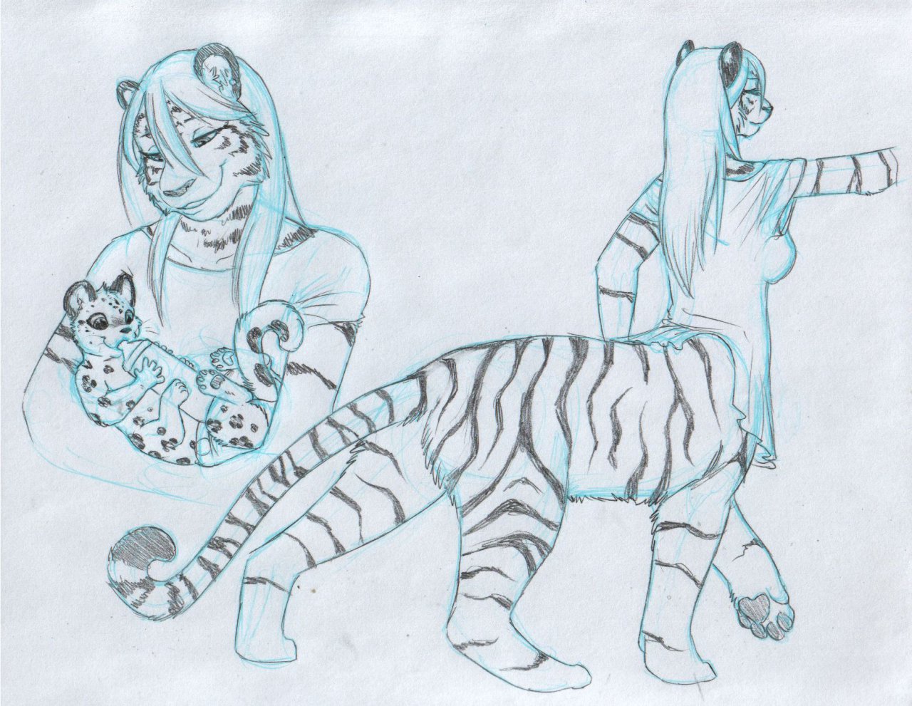 1280x991 Mom Sketch By Lionel - Mom Sketch