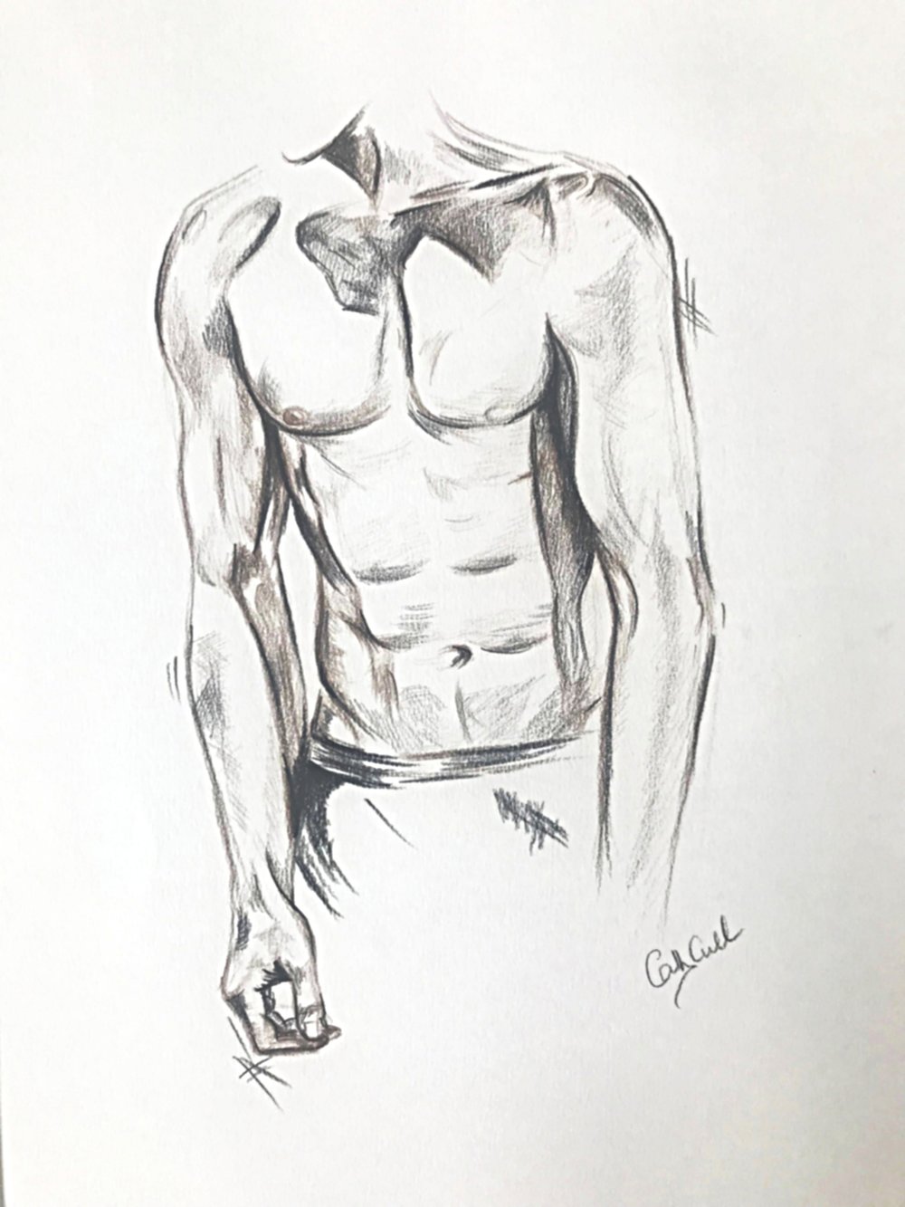 1000x1333 Sketches Cathy Cullen Artwork - Moment Sketch