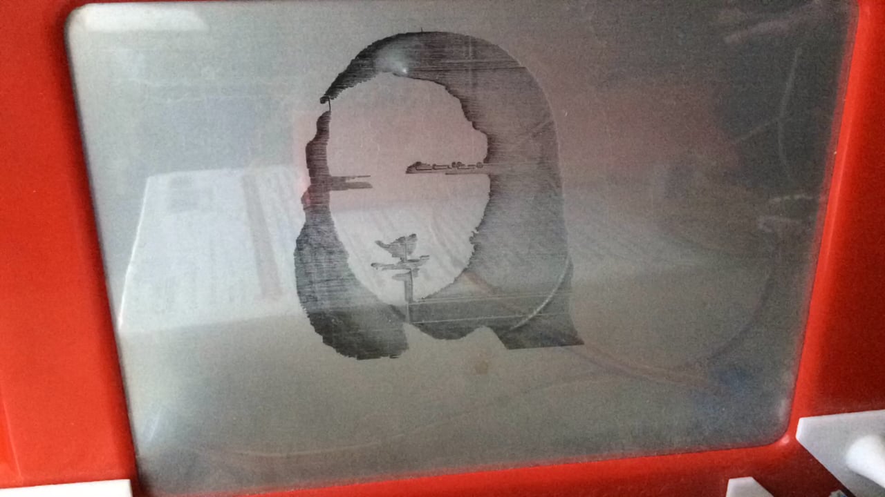 1280x720 Etch A Sketch The Mona Lisa On Vimeo - Mona Lisa Etch A Sketch