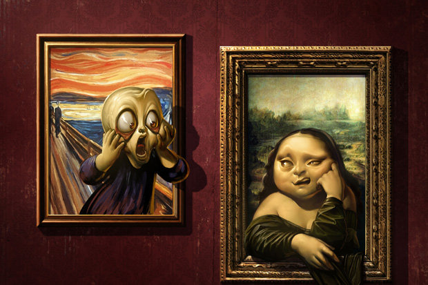 620x413 Revealed Star Wars, Garfield And Etch A Sketch Inspire Next Gen - Mona Lisa Etch A Sketch