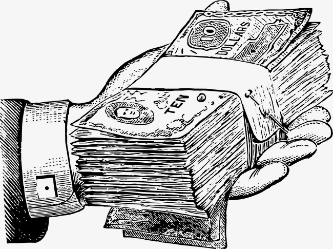 650x485 Money Vector, Hand Painted, Sketch Png And Vector For Free Download - Money Sketch