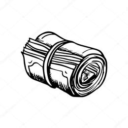 260x260 Money Clipart - Money Sketch
