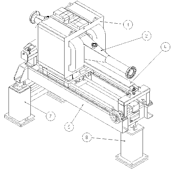 588x575 Sketch Of The Monitor Tank A) Front View, B) 3 D Representation - Monitor Sketch