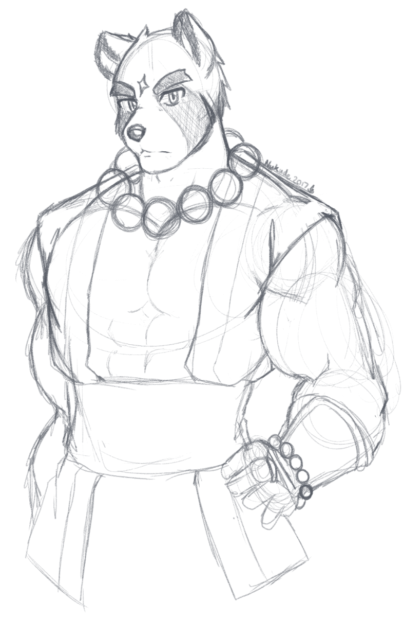 785x1203 Sketch Monk By Nukde - Monk Sketch