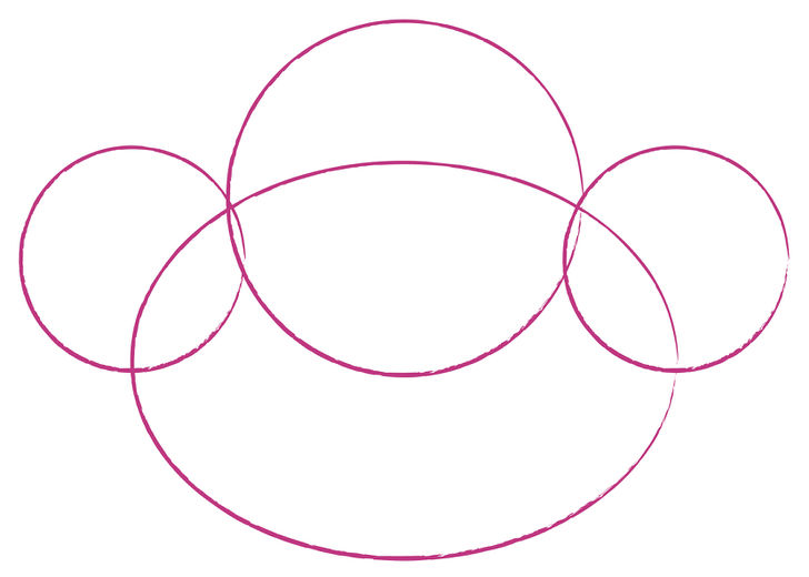 728x520 How To Draw A Cartoon Monkey Face 14 Steps (With Pictures) - Monkey Cartoon Sketch